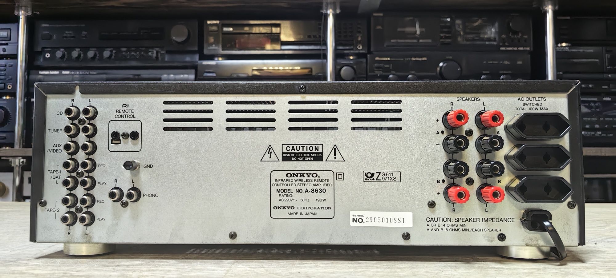 Підсилювач Onkyo A-8630/4Ω