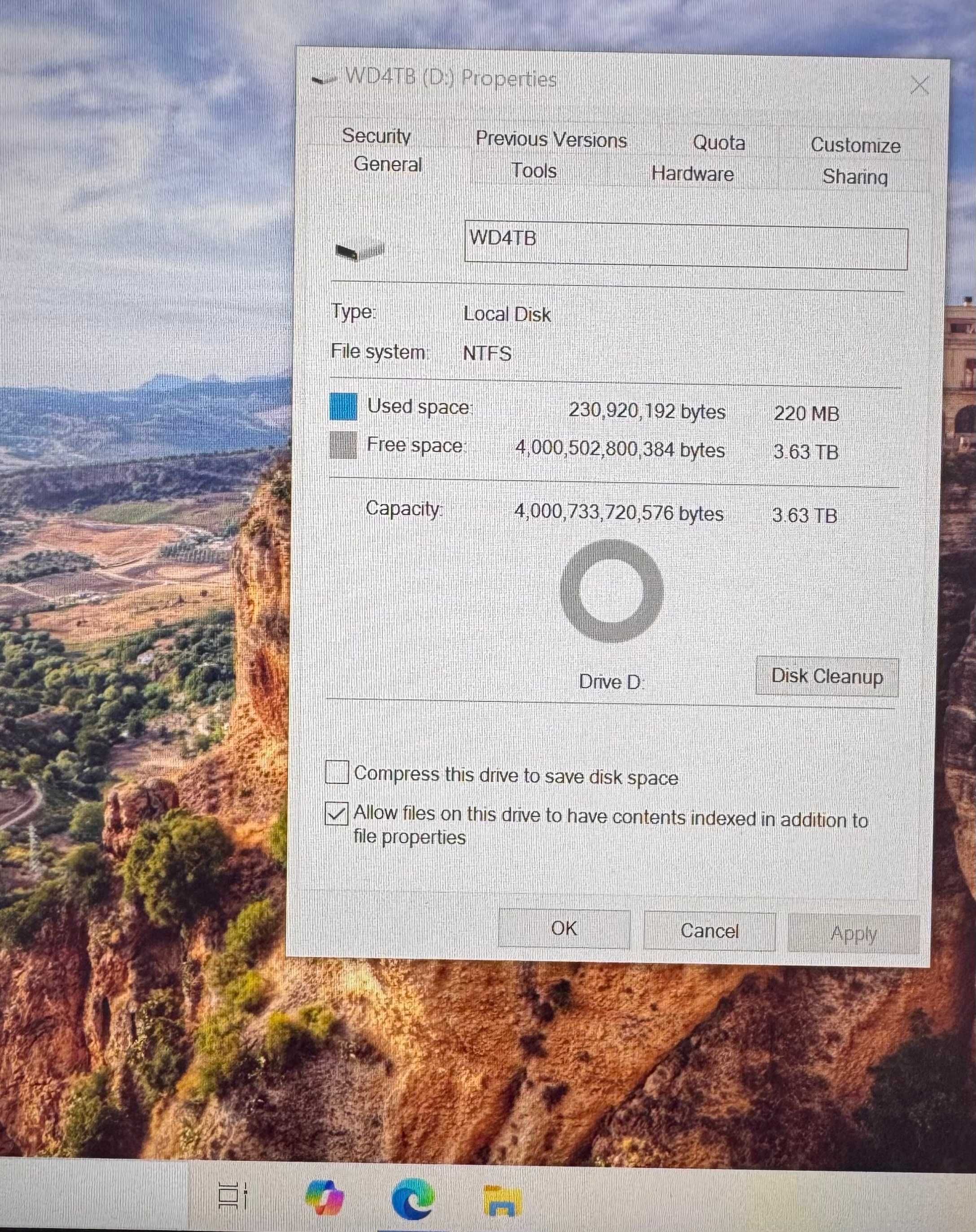 Disco rígido 4TB WD Elements SE