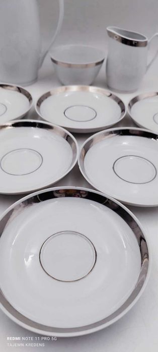 Serwis kawowy Aldona Chodzież platyna 180ml