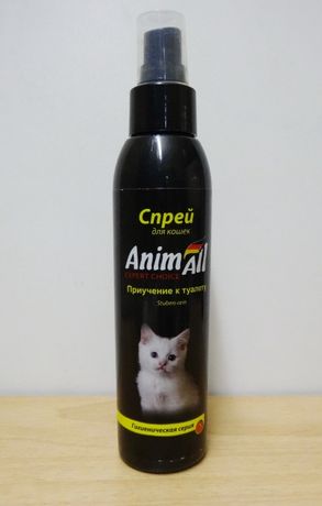 Спрей для кошек AnimAll приучение к туалету