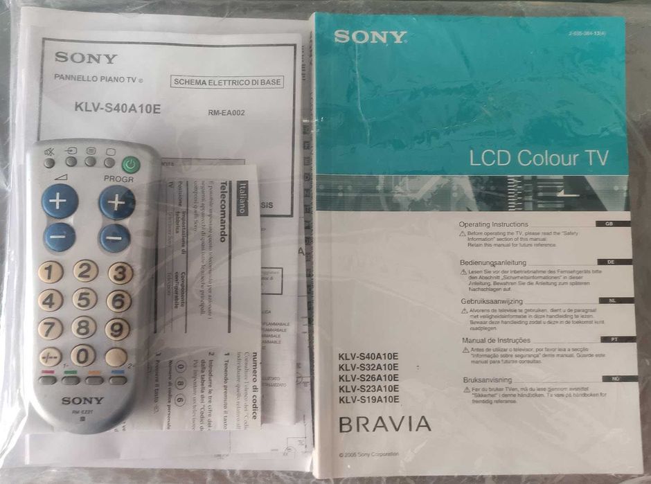 TV SONY BRAVIA KLV-S40A10E 101cm (40")