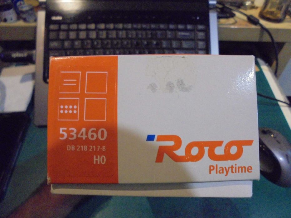 Roco lokomotywa BR218 z dekoderem jazdy H0 1:87 Austria,makieta,Piko