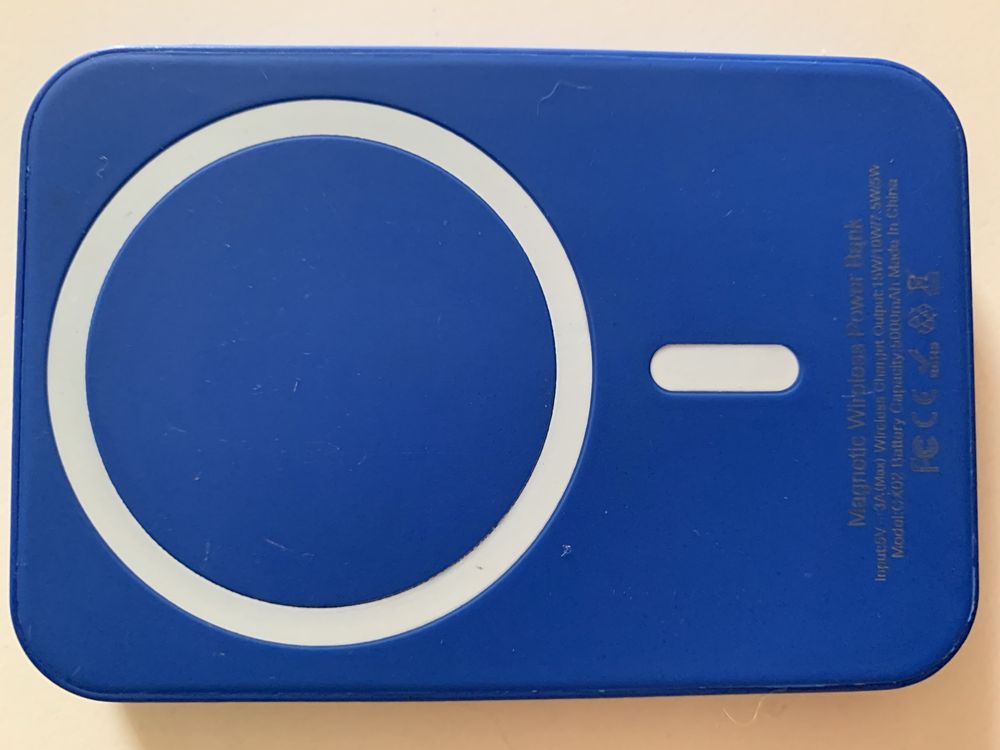 Повербанк Magnetic Wireless Power-Bank 15W 5000 мАг