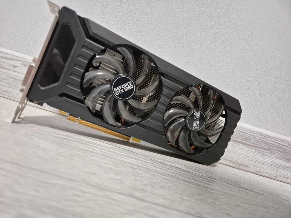 ігрова відеокарта GTX1060 6GB PALIT DUAL на пломбах. Trade-IN