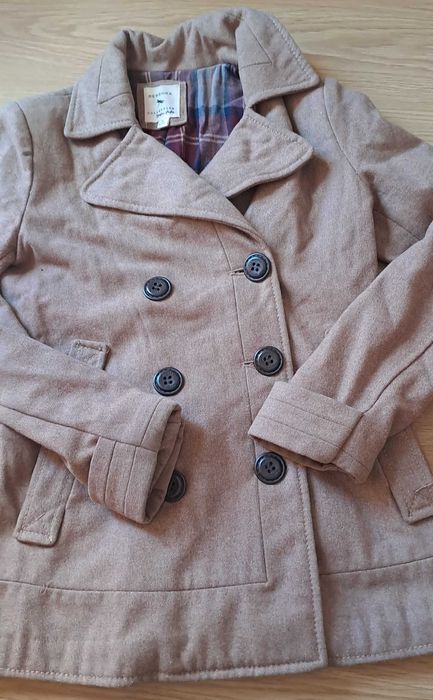 Casaco clássico Bershka Camel: Tam S
