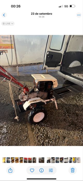 Tractor de agricultura