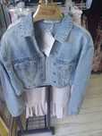 Katana jeans cyrkonie