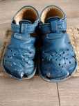 sandały barefoot marki Tikki Aranya Leather Blue,