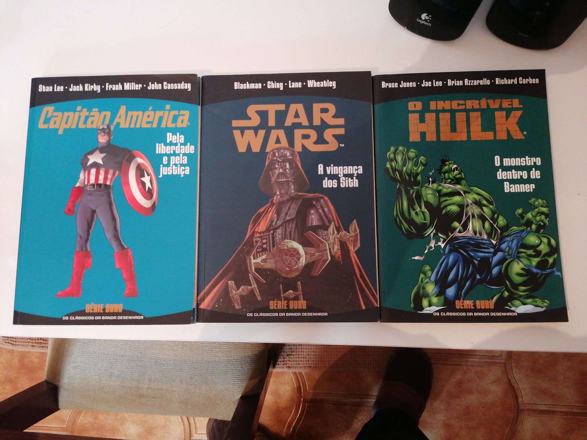 Clássicos da Banda Desenhada - Star Wars/Hulk/Capitão América