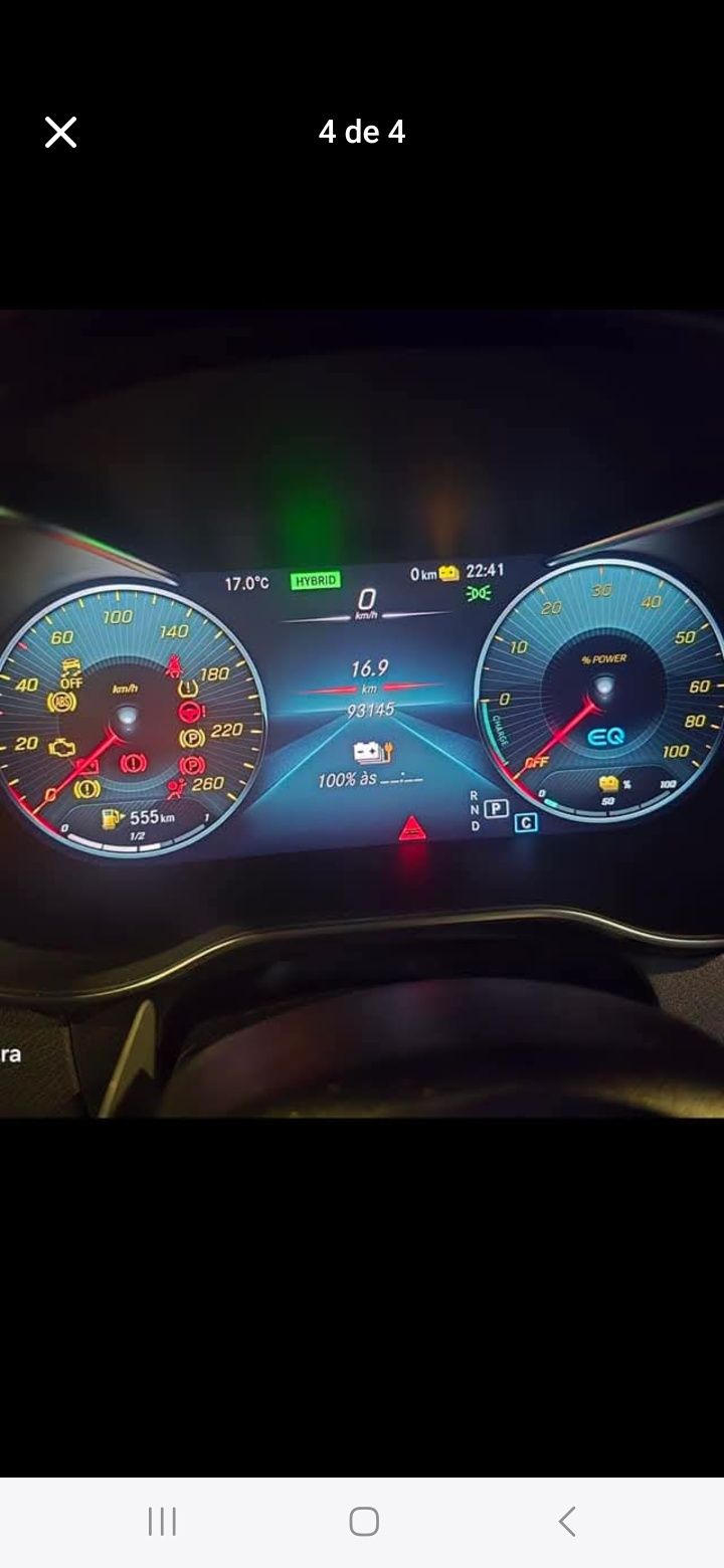 Mercedes carrinha amg hibrido ediesel 103.88km  41000.00 vistorias da
