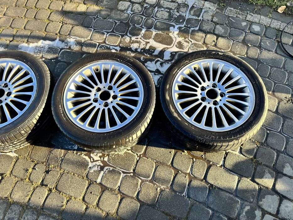 Komplet alufelg 215/50/17 5x120 ET47 idealne na zime bmw e46 e90