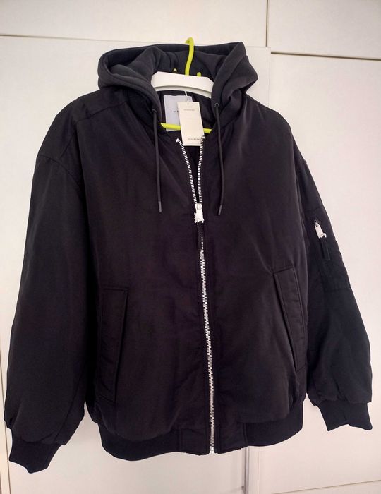 Kurtka Bomberka męska RESERVED z kapturem Bomber XL NOWA