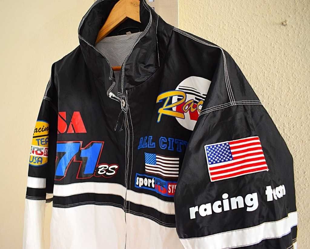 Lekka kurtka - ,,Racing Team USA'' - rozmiar XL.