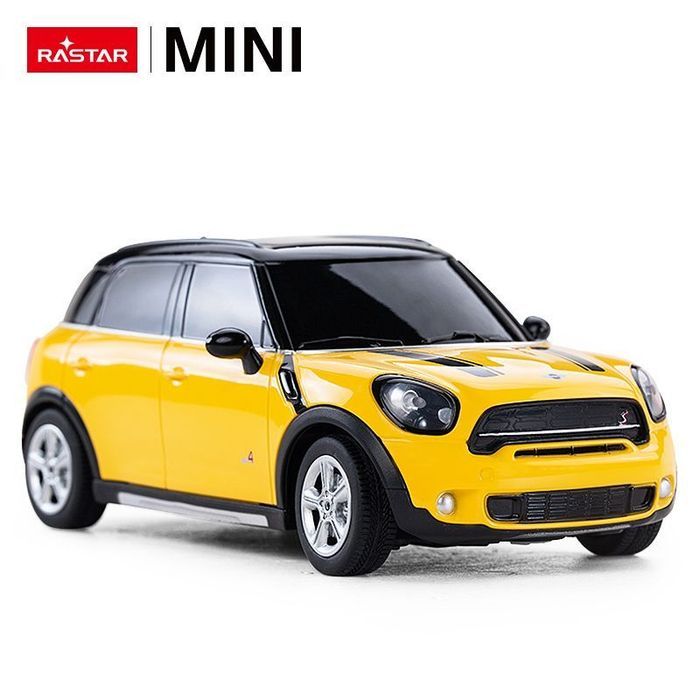 Mini Cooper S Countryman R/C skala 1:24 Rastar 71700 sterowany żółty