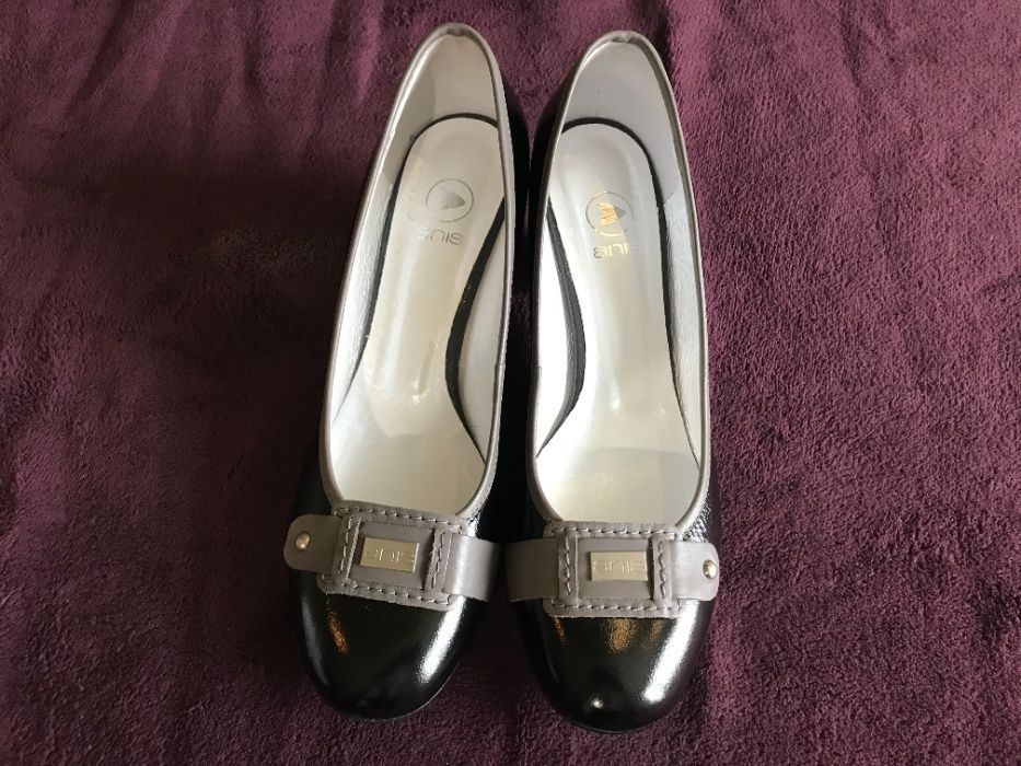 Piękne, eleganckie buty damskie, NOWE, rozm.38, kol. czarny