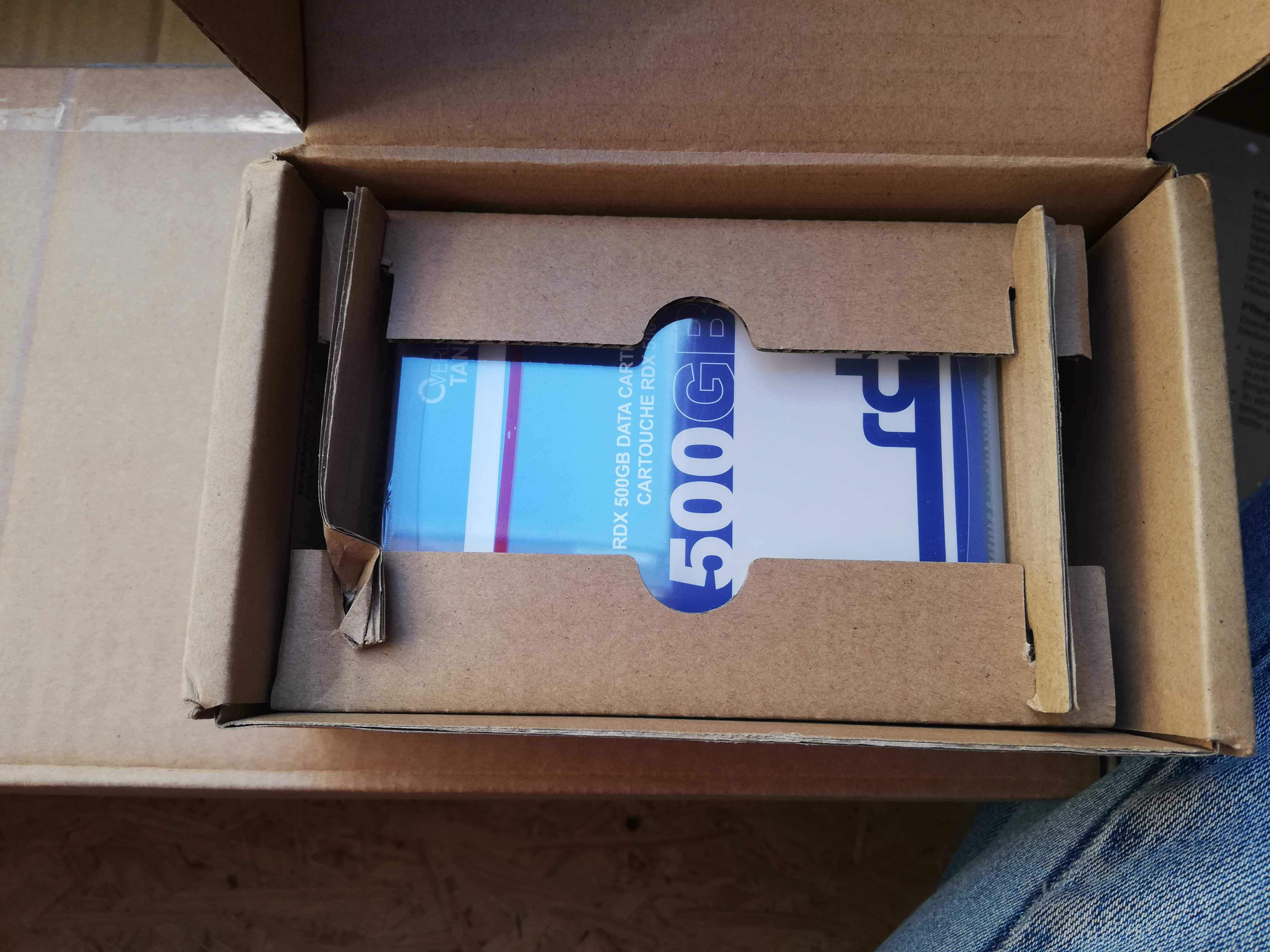 Tandberg 8541-01-RDX zapasowy nośnik danych kaseta RDX 500 GB
