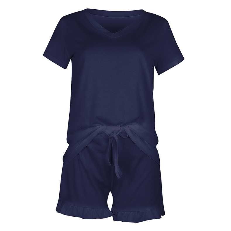 piękny bawełniany komplet damska piżama M L XL
