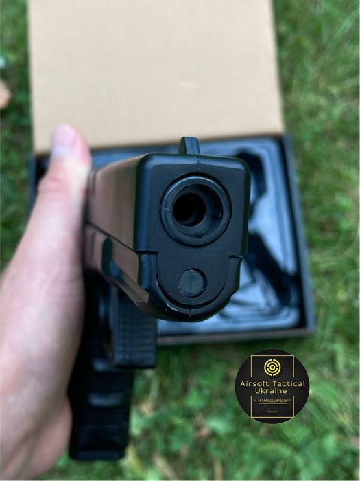 Найкращий металевий Глок 17 Pro Black/Іграшковий пістолет