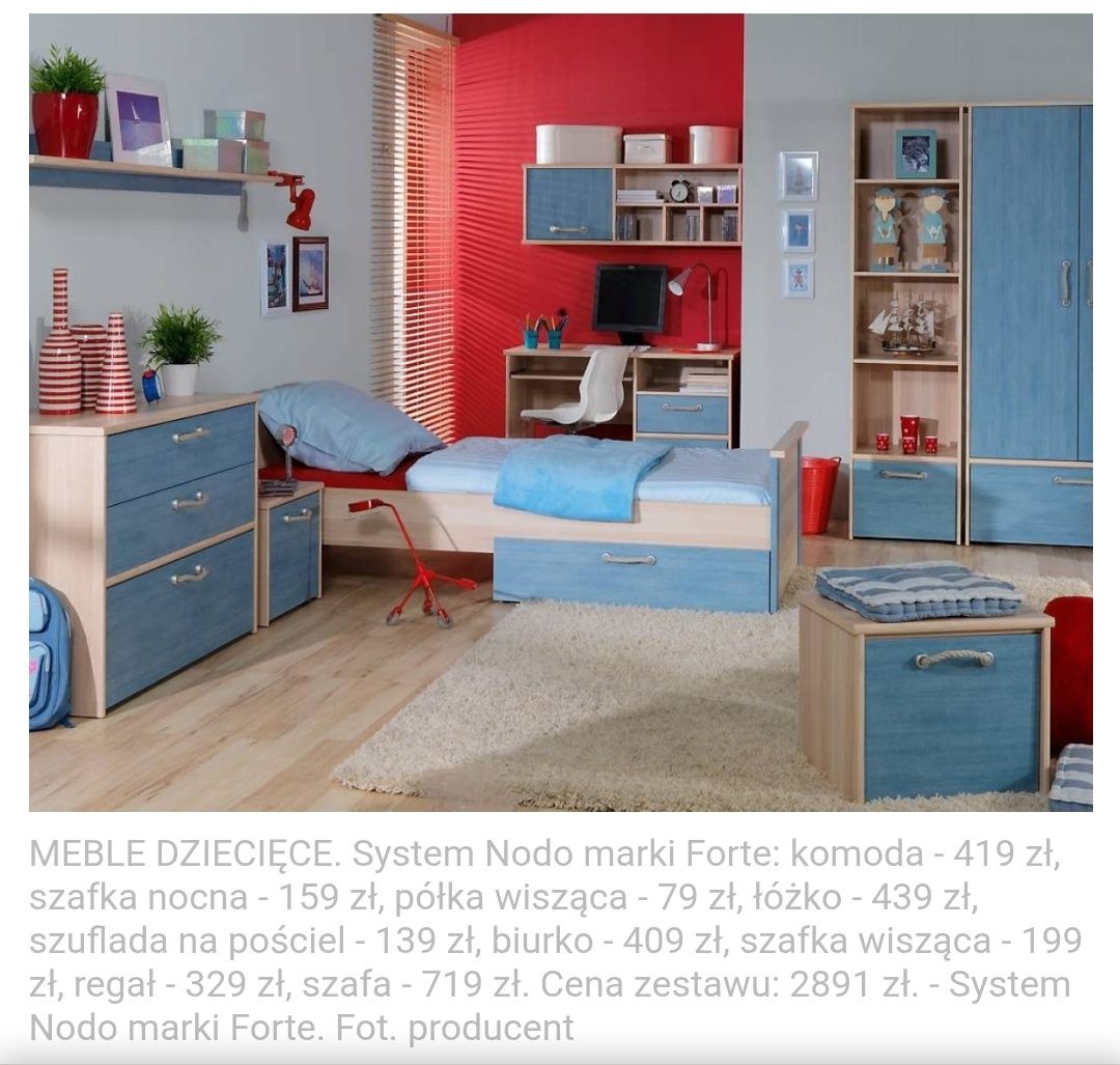 Meble młodzieżowe Forte"Nodo"