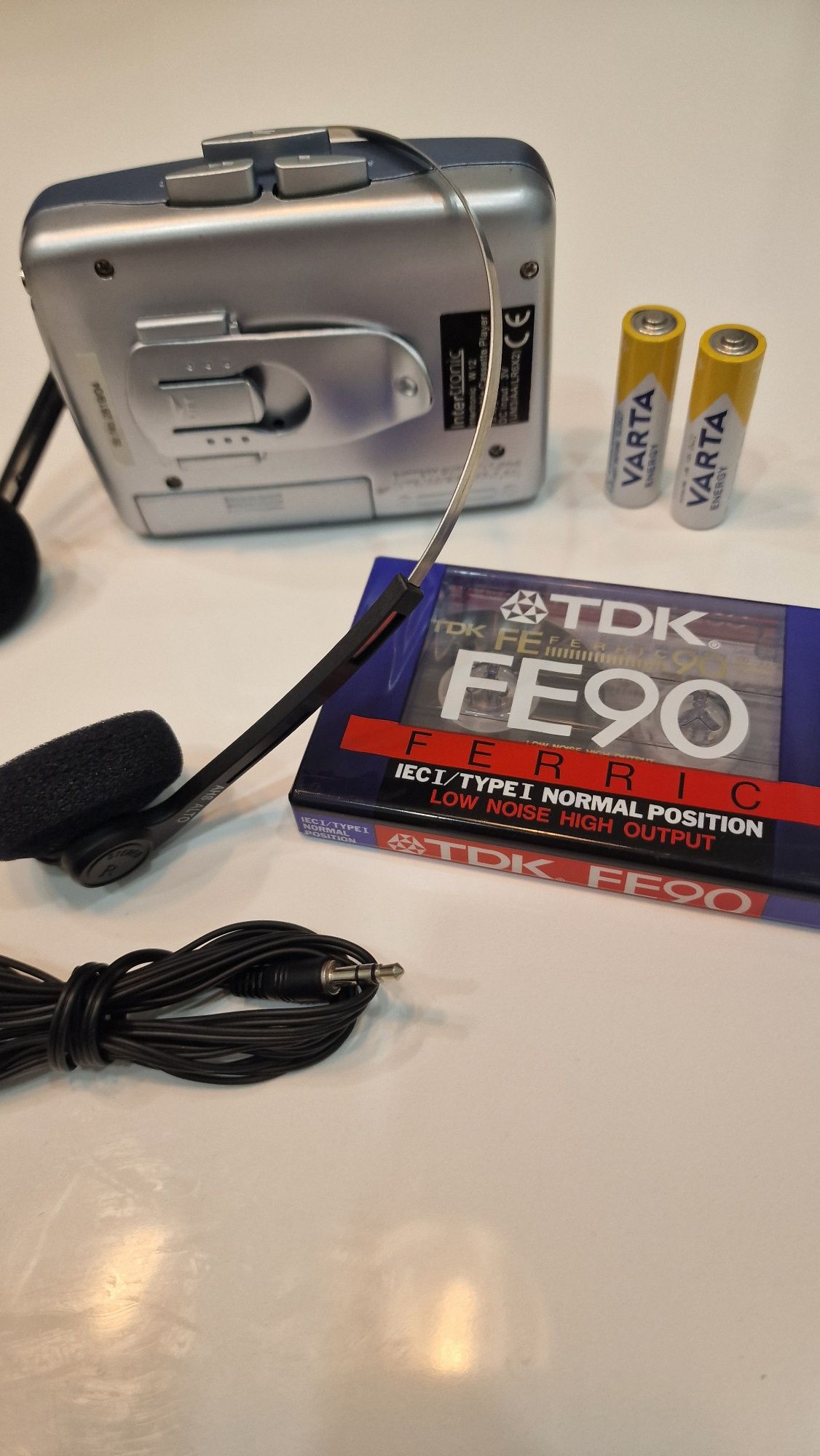 Leitor de cassetes Intertronic walkman