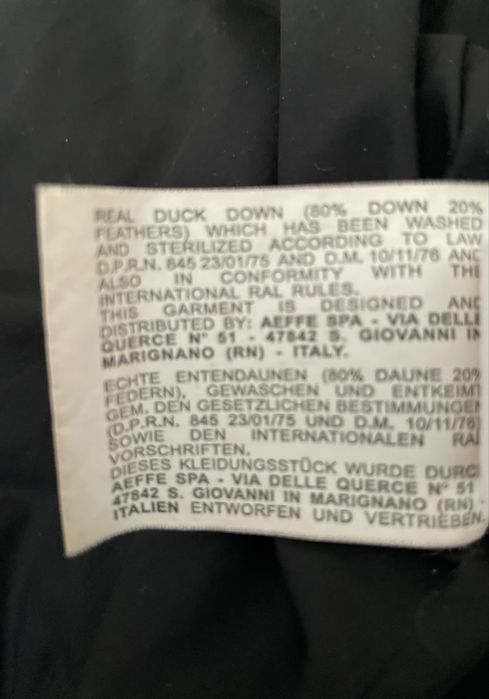 Kurtka puchowa Moschino r.36 w kratę kratkę puch pierze tartan plaid