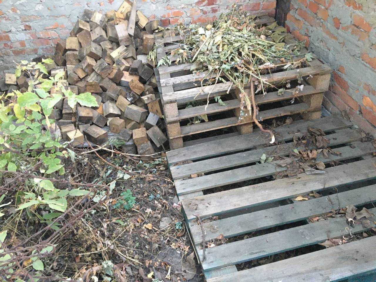 Доски и кубики от поддонов