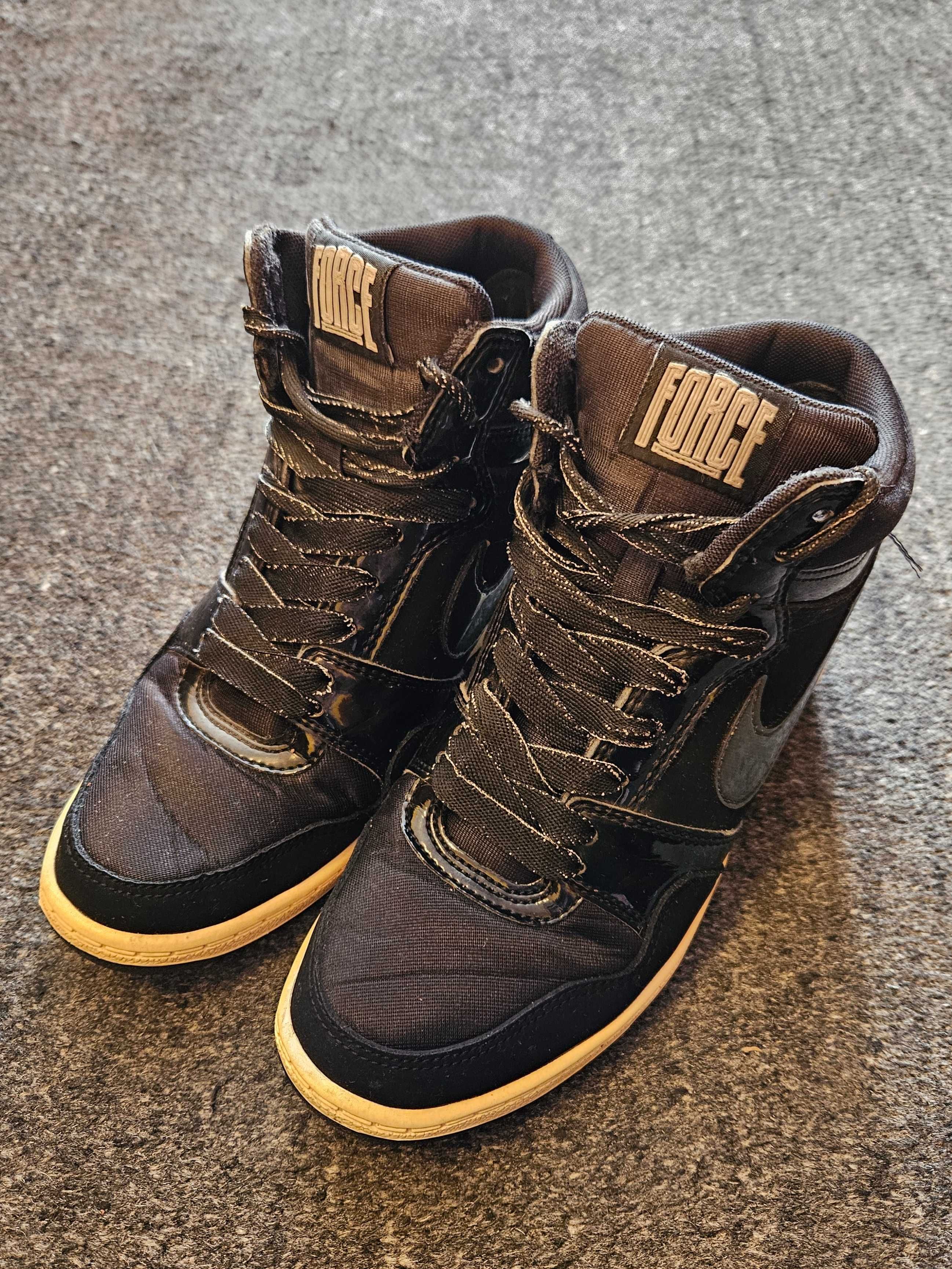 Buty damskie Nike Force na koturnie rozm. 38