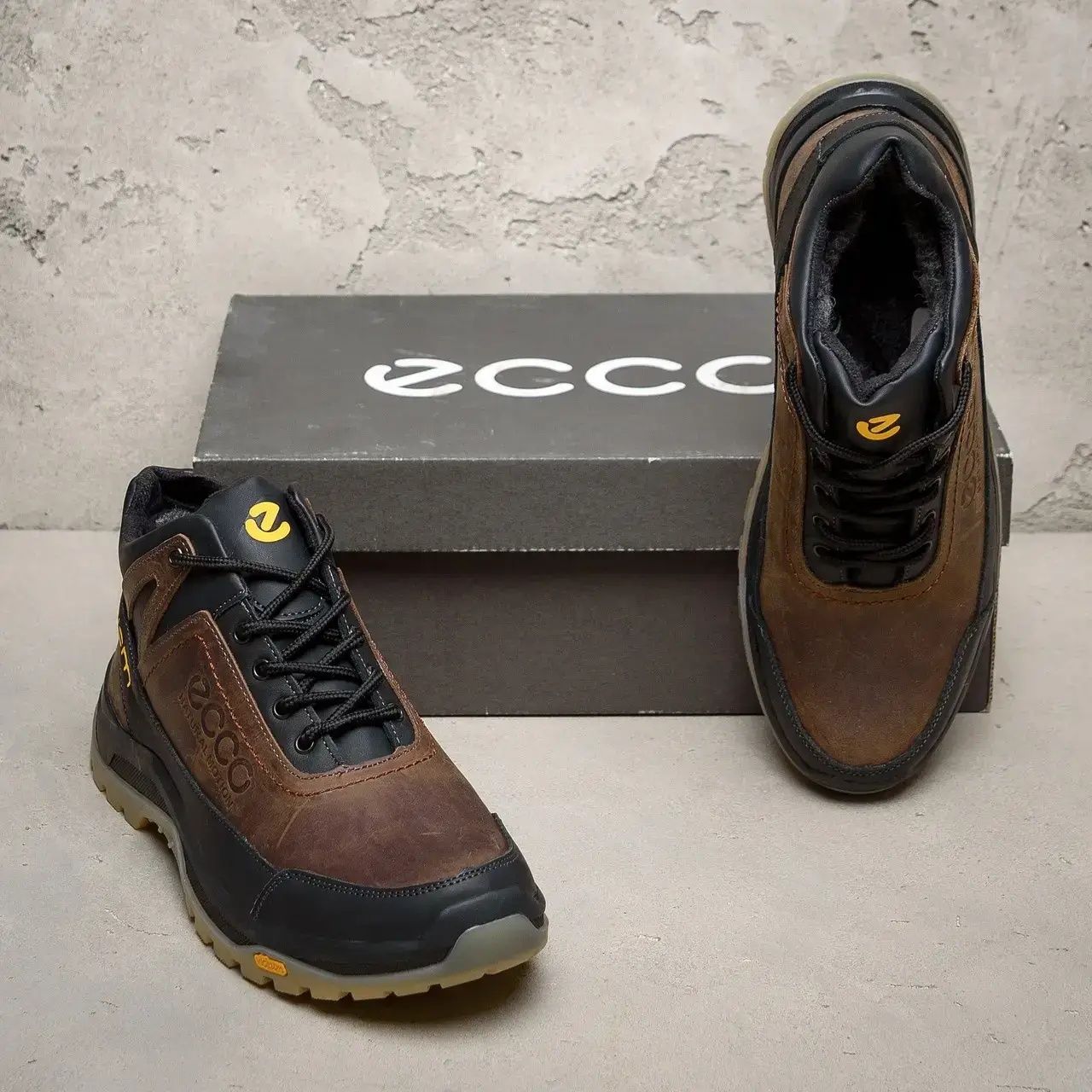 Чоловічі черевики ECCO Коричневі