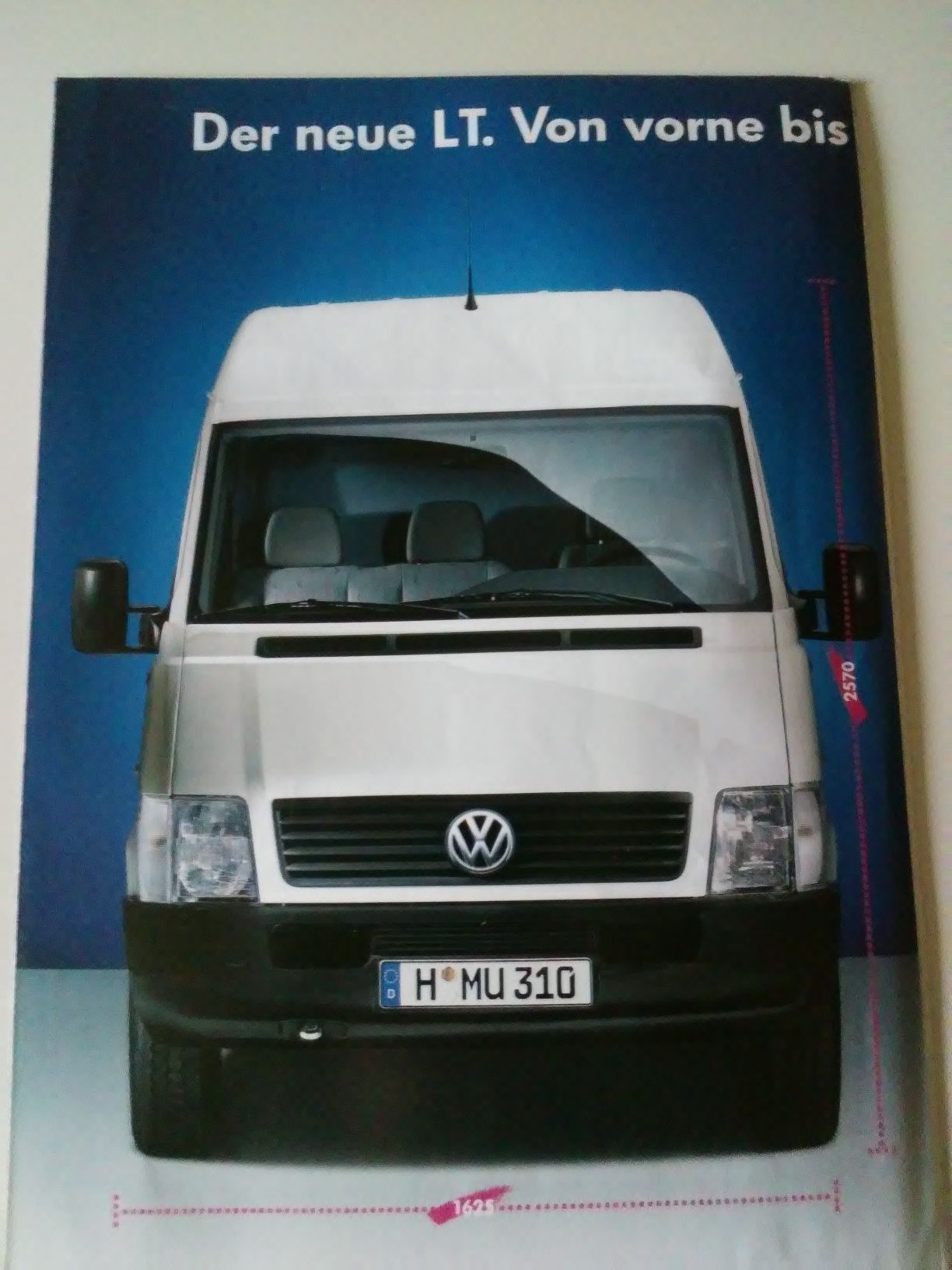 Prospekt samochodowy Volkswagen LT