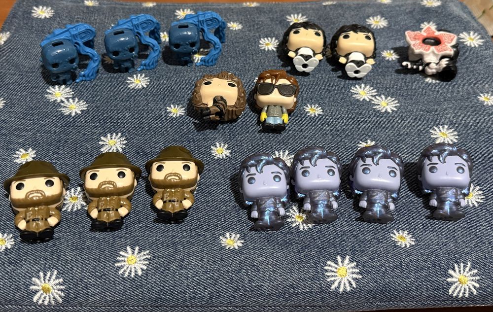 Stranger Things Funko Pops Kinder Joy