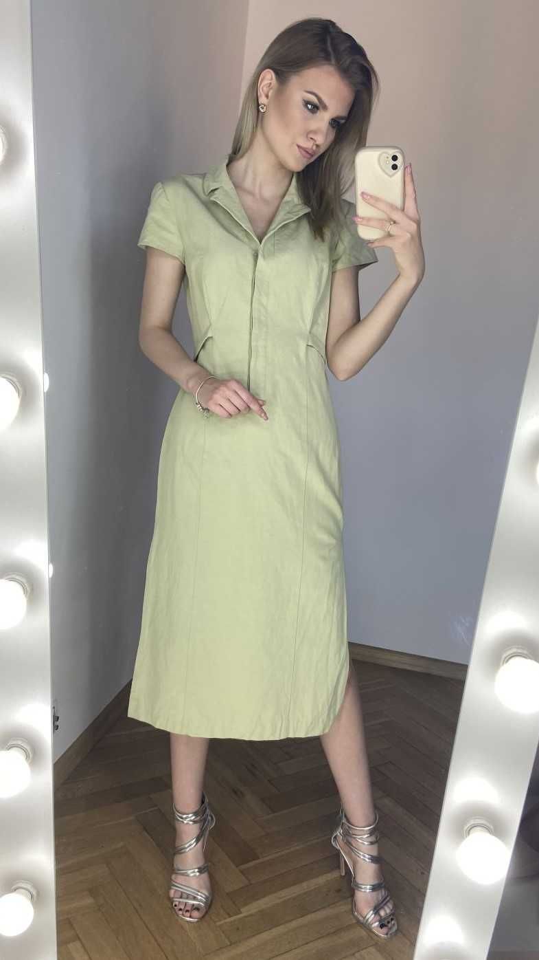 Sukienka lniana Apart r. M/L