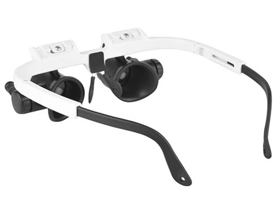 Лупа-окуляри бінокулярна 23Х max з LED-підсвіткою