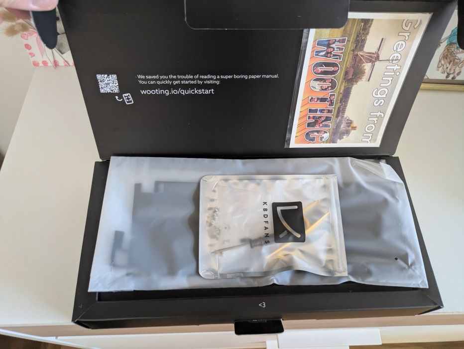 Wooting 60HE+ Tofu Redux60 Burgundy