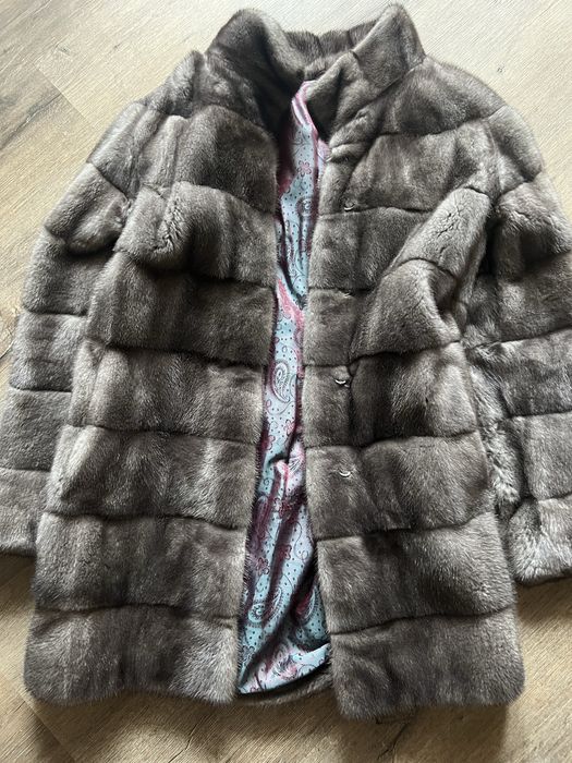 Норкови шуба, розмір с