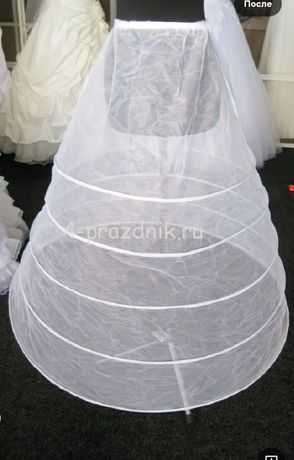 Срочно! Свадебное платье р.46-54 с кринолином, на двух шнуровках