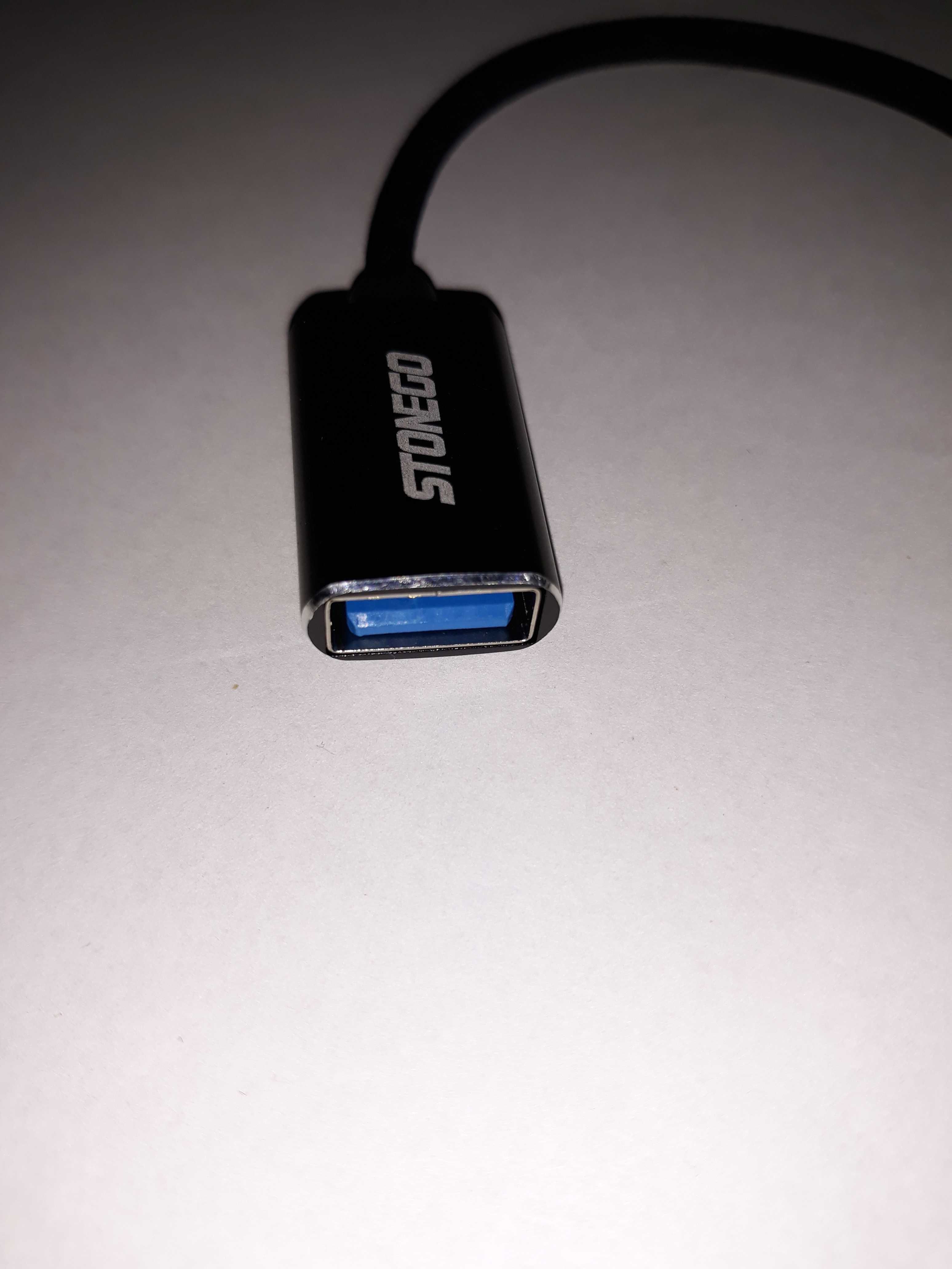przejściówka adapter OTG usb C + usb Micro na USB3