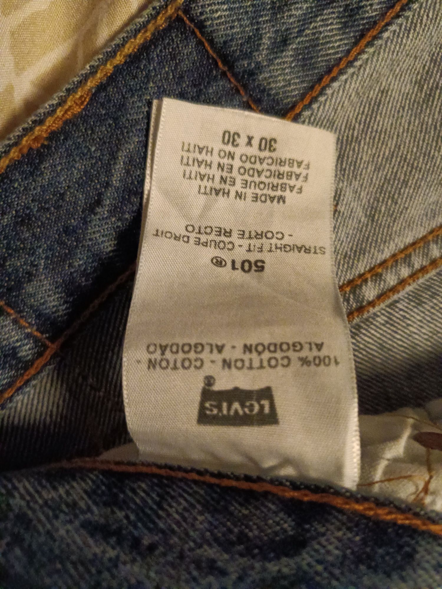 Calças Levis 501