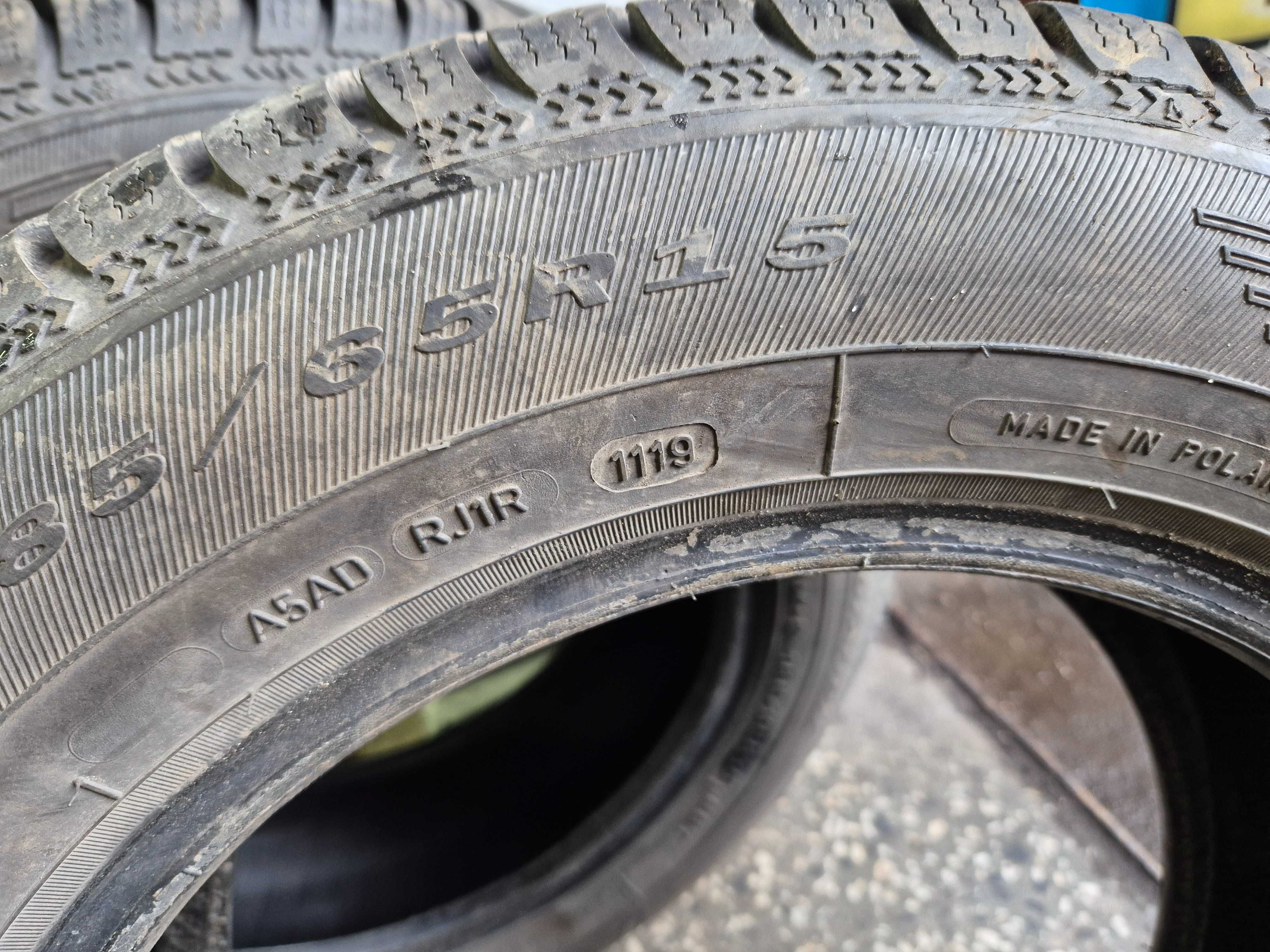 185/65r15 debica opony zimowe uzywane 7,5mm bieznik