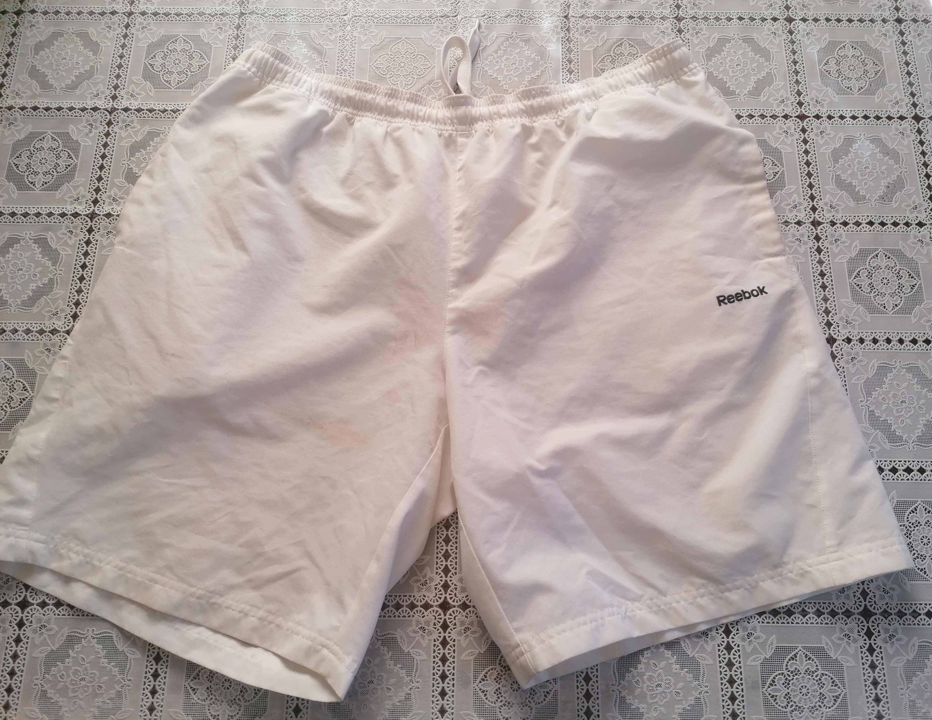 Krótkie spodenki REEBOK XL oryginał białe