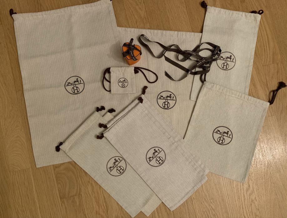 Коробки пакеты пыльники Hermes