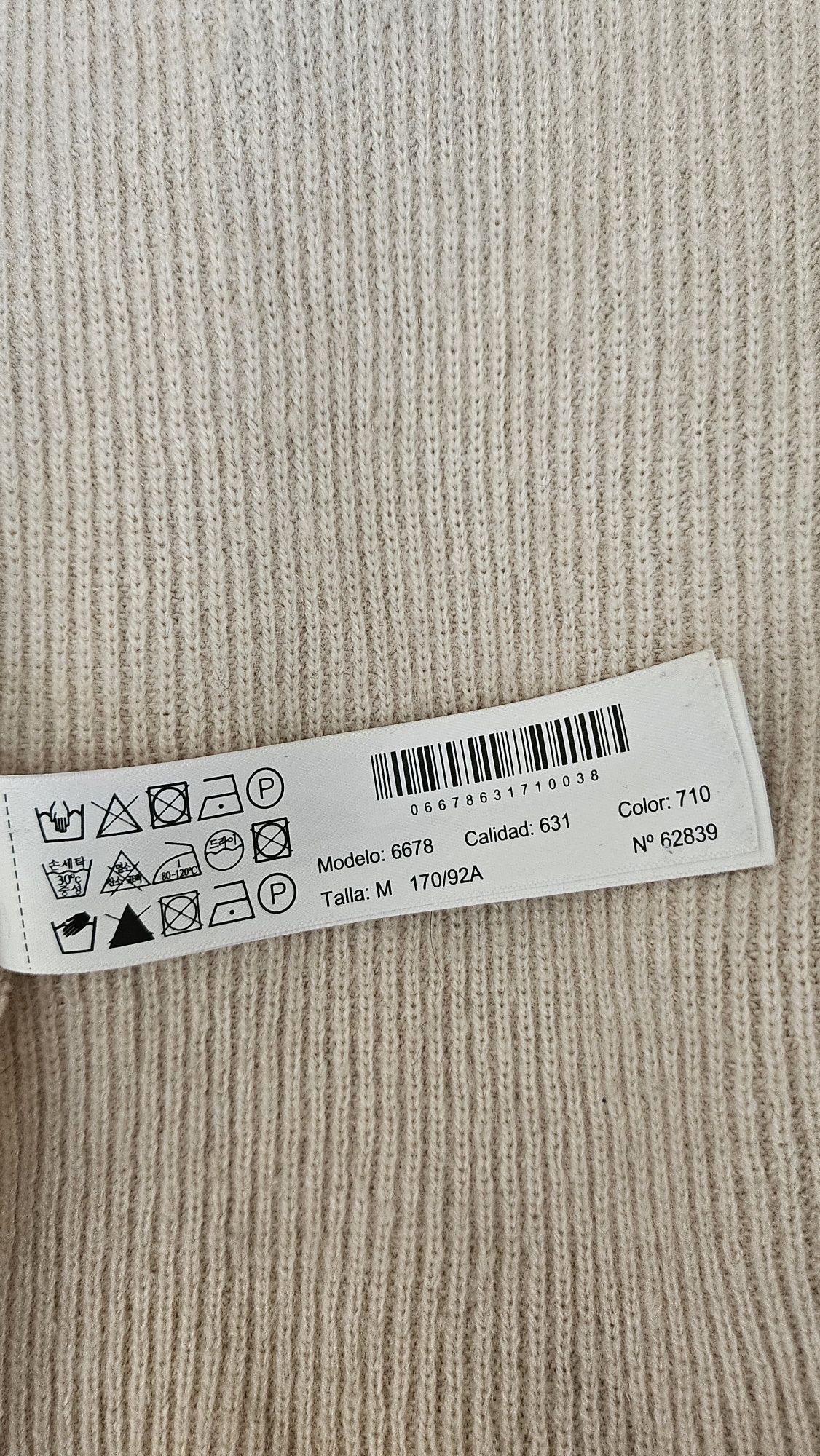 Kremowa sukienka Massimo Dutti 38/M