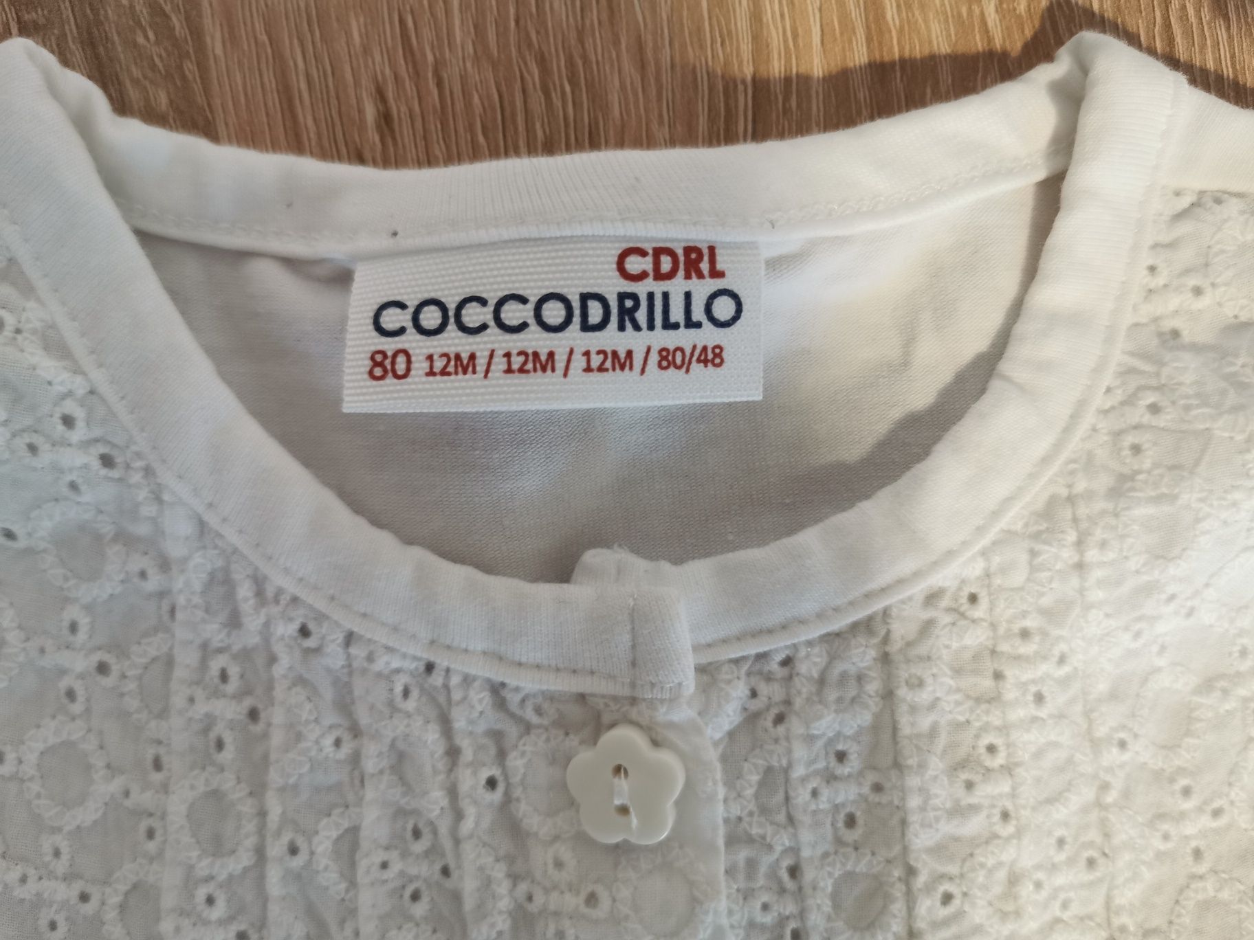 Bluzki coccodrillo + spudniczka w rozmiarze 80