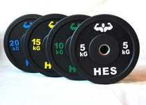 Bumper Obciążenie Olimpijskie HES Crossfit 45cm 51mm 1 gat.