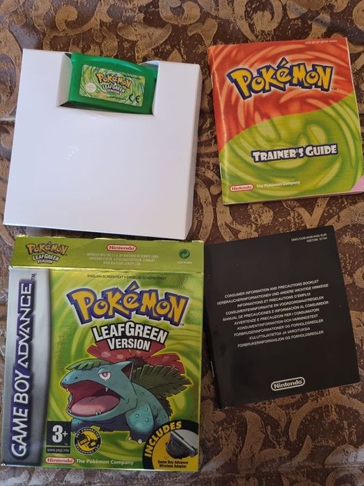 Pokémon Leafgreen Original com caixa