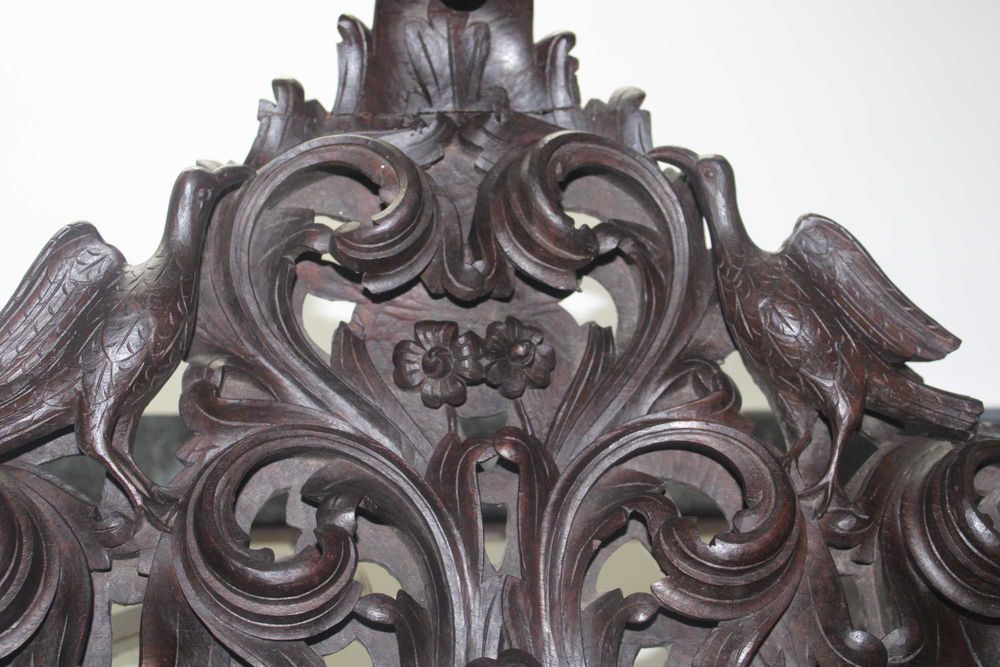 Espelho D João V esplendoroso trabalho em Talha, com mais de 280 anos