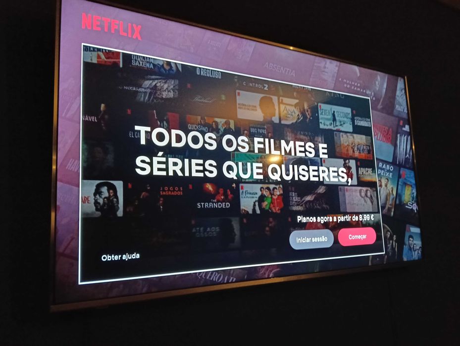 Smart TV 4K  Hisense 55' polegadas