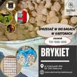 Brykiet drzewny buk Opał do kominka Pieca CO 1 tona transport