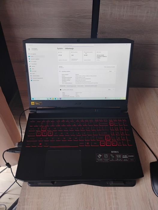 Laptop ACER Nitro 5 i5-11400H 16GB RAM