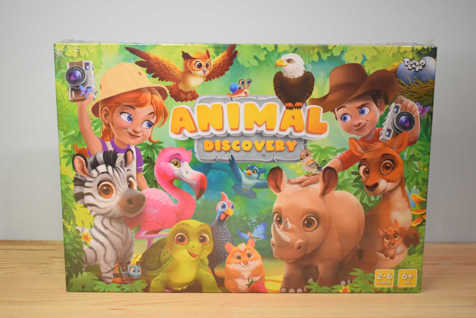 Настольная развивающая детская игра «Animal Discovery»