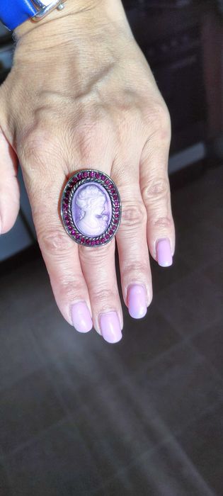 Камея . бижутерия.кольцо, брошь.